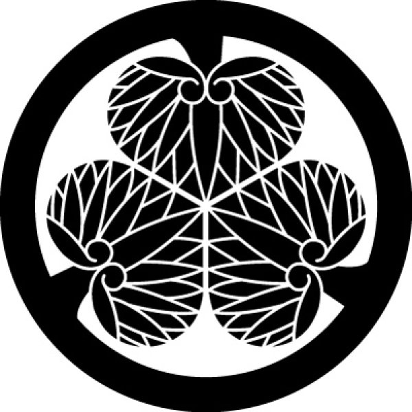 画像1: 丸に三つ葵（徳川葵） (1)